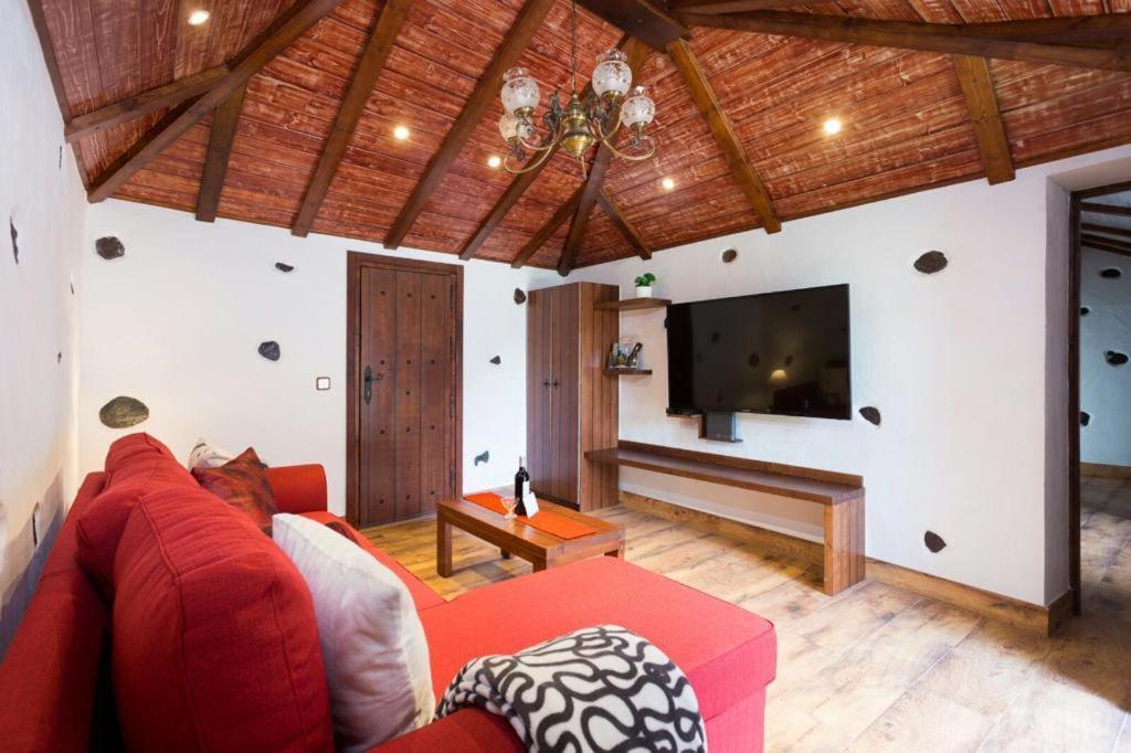 Traditional Canary Cottage In Masca Esterno foto