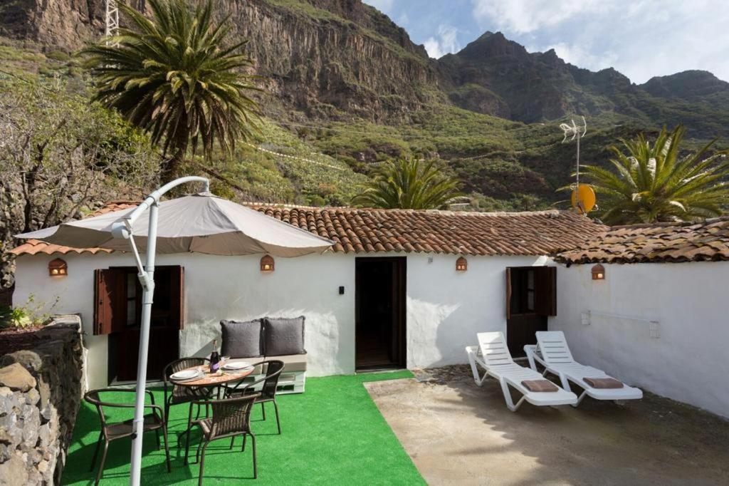 Traditional Canary Cottage In Masca Esterno foto