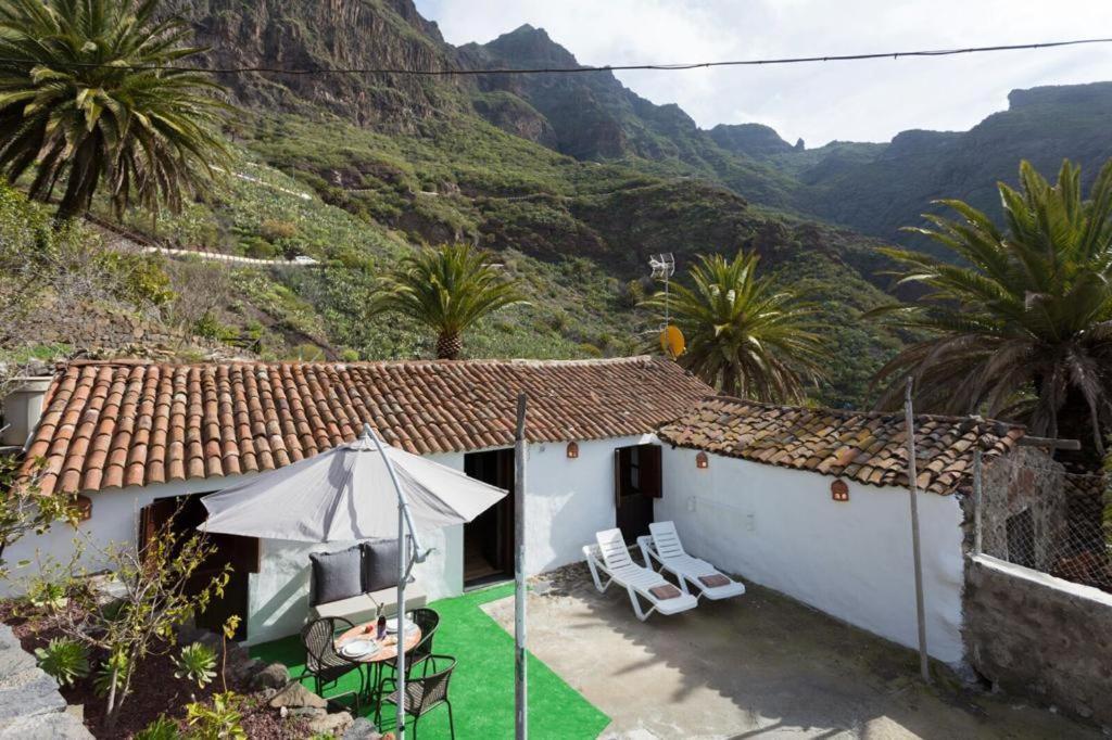 Traditional Canary Cottage In Masca Esterno foto