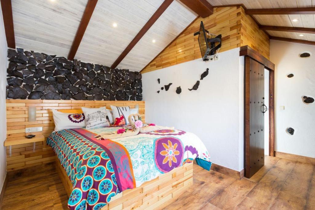 Traditional Canary Cottage In Masca Esterno foto