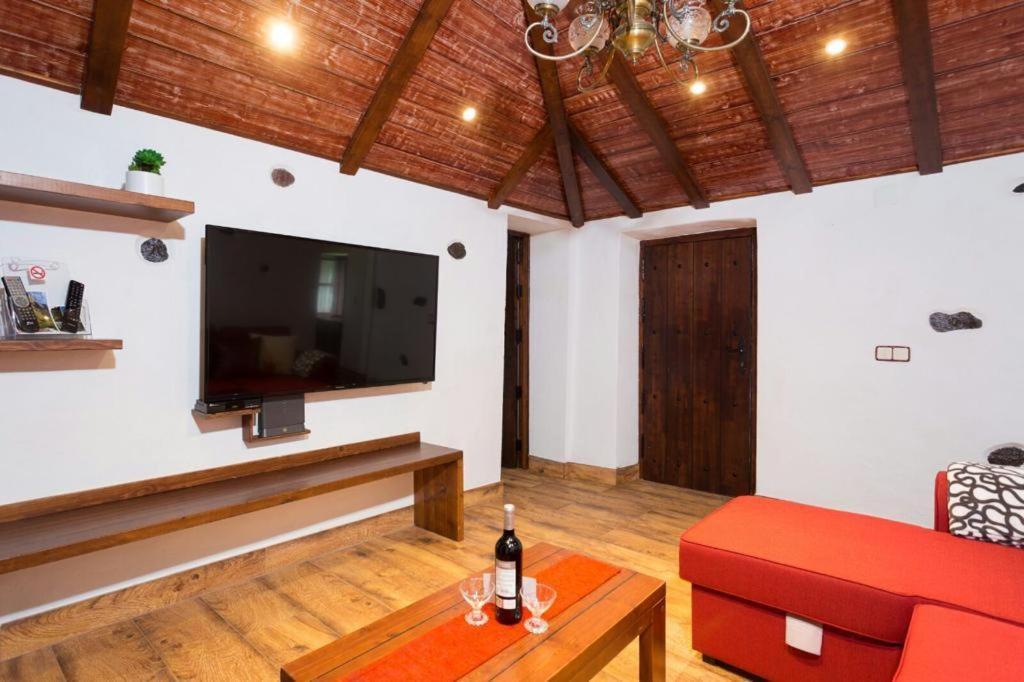 Traditional Canary Cottage In Masca Esterno foto