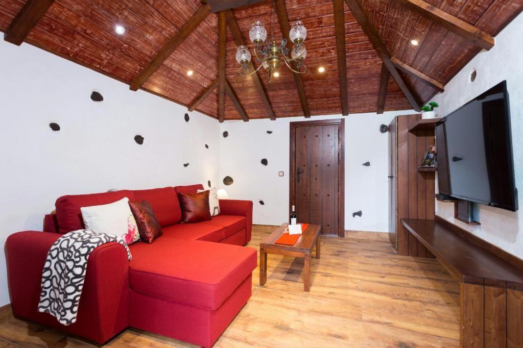 Traditional Canary Cottage In Masca Esterno foto