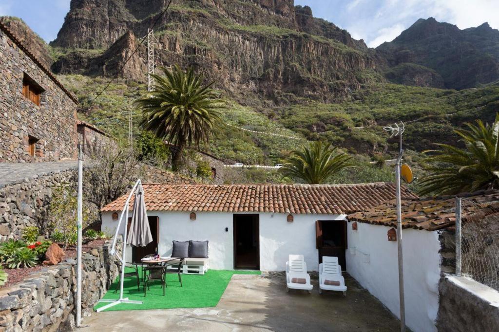 Traditional Canary Cottage In Masca Esterno foto
