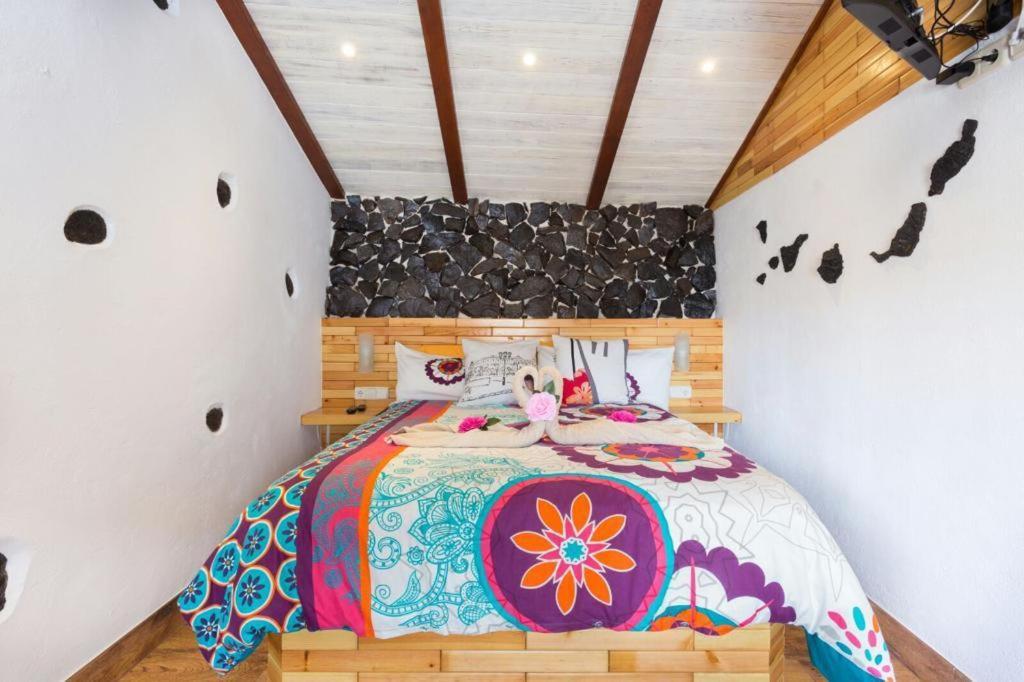 Traditional Canary Cottage In Masca Esterno foto